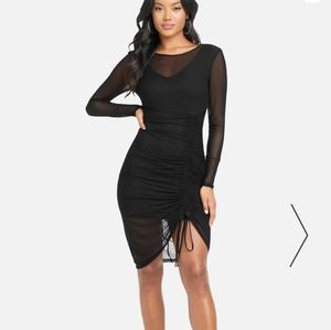 BEBE long sleeve black dress Size M